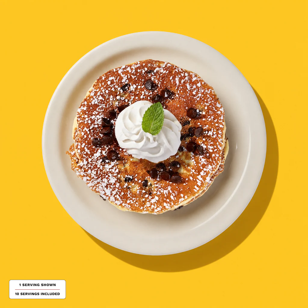 Chocolate Chip Pancakes Tray(Serves 10 - Individual Packaging)